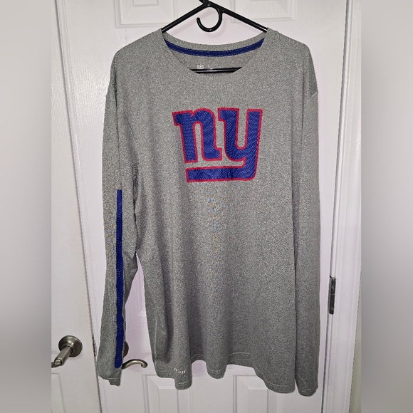 Nike Other - Mens NY Giant Nike Dri-Fit XXL NFL Team Apparel Long Sleeve